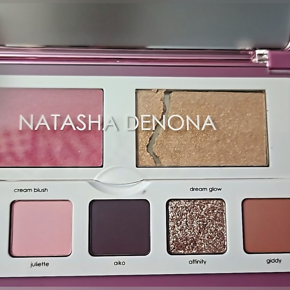 Natasha Denona LOVE FACE PALETTE Eye & Cheek Essential All In One 1 Pan Cracked